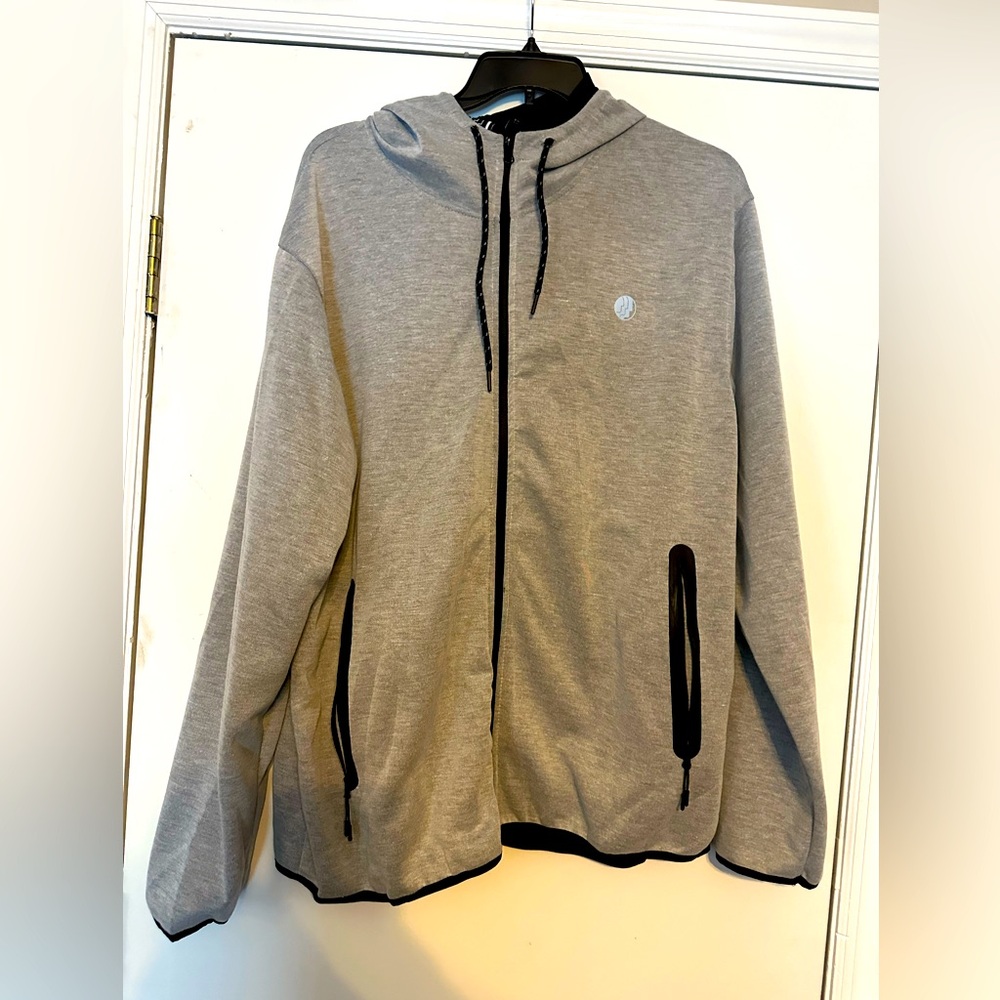 Nwot Bklyn Athlectics Fleece Hooded Jacket (Men’s Plus Size)
